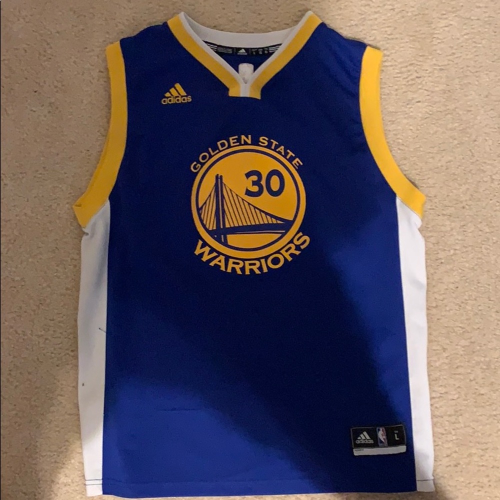 Golden State Warriors Steph Curry jersey